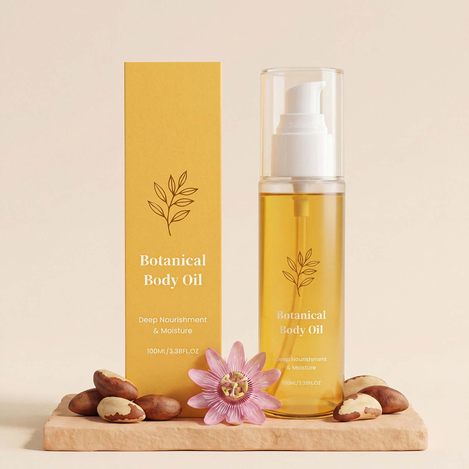 Moisturizing Body Oil Long Las - Beauty Glazed Makeup recension och pris