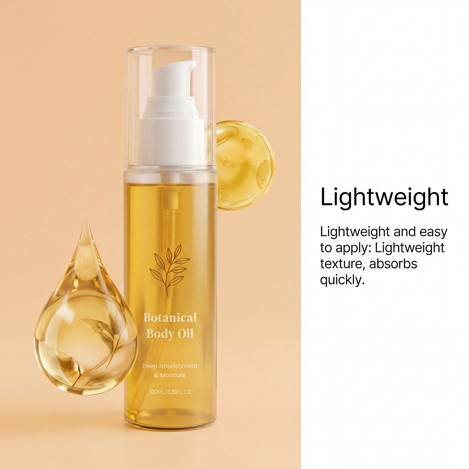 Moisturizing Body Oil Long Las - Beauty Glazed Makeup recension och pris